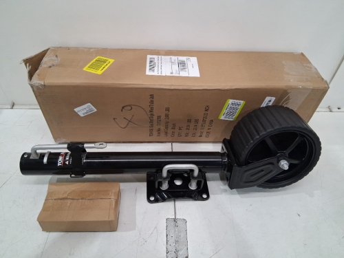 towking single Wheel Trailer Jack for rv & boat trailer - 8" - 13" Vertical Movement - 2000 lb max - black (model: 701130mb) image 3