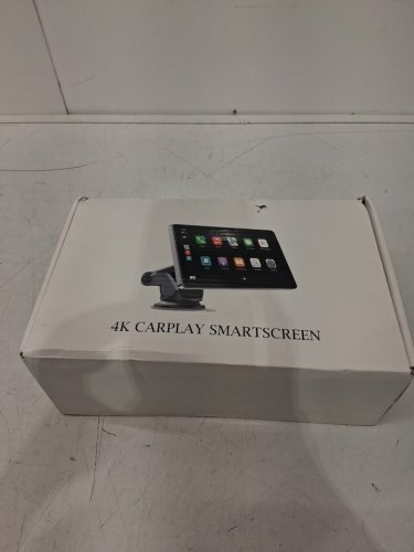 4K UHD CARPLAY SMARTSCREEN WITH 1080P BACK UP CAMERA - COMPATIBLE WITH APPLE CARPLAY AND ANDROID AUTO - 9" SCREEN - BLACK (MODEL: S9 Pro) image 6