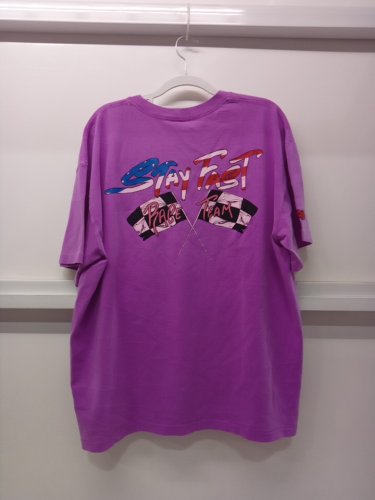 MEN'S ANTI PROMO x Chrome Heart Matty Boy T-shirt - LARGE - PURPLE image 4