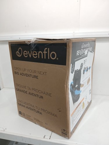 EVENFLO REVOLVE360 EXTEND ALL-IN-ONE ROTATING CAR SEAT - 4 TO 120LBS MAX - BLACK (MODEL: CS360212310C) image 2