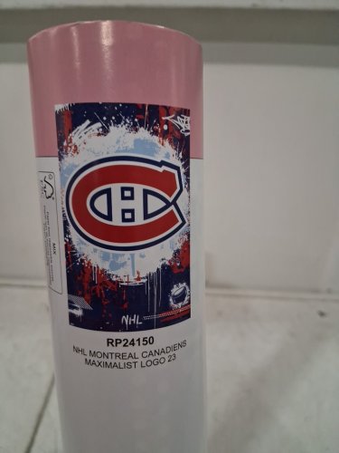 international trends nhl montreal canadiens Maximalist Logo 23 Wall Poster - 22" x 34" - multicolor image 4