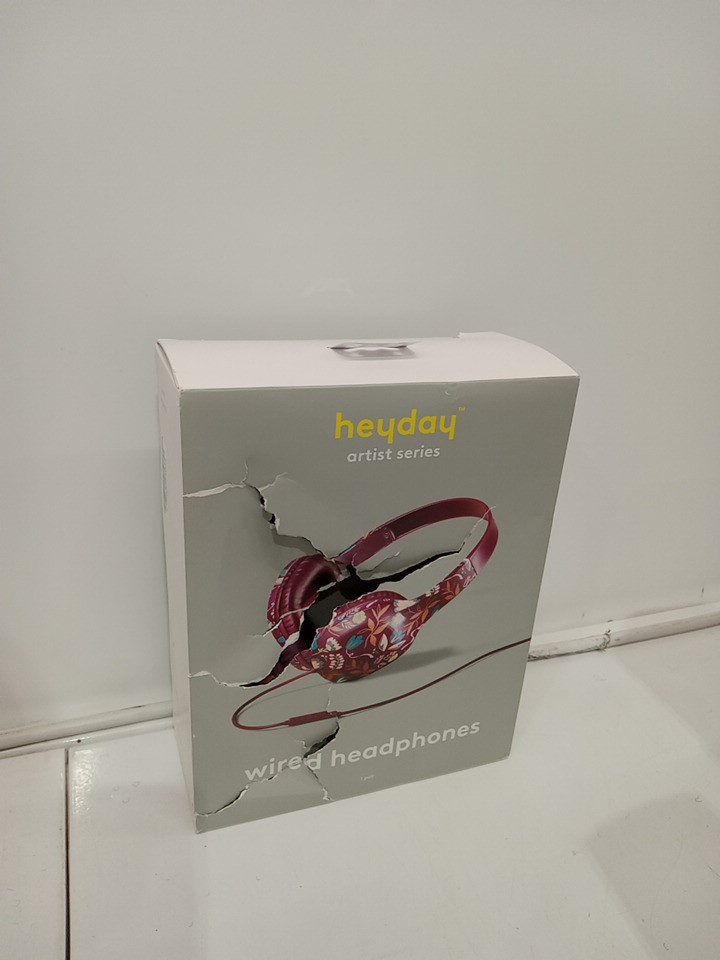 Heyday artist series comfort fit wired on-ear headphones with microphone - 3.5mm jack - Allie (Model: 008 07 1727) image 2
