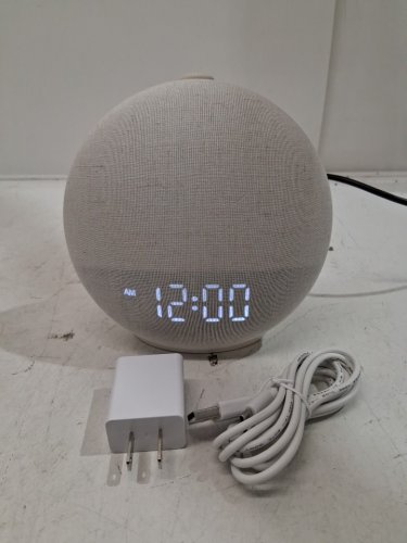 te-rich sunrise digital alarm clock with light 7 sound functions - ivory (model: bl80) image 2