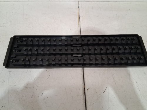 tekton 3-Rail Socket 1/4 Inch Drive Organizer Set (60-Tool) - Black (Model: OST07260) image 3
