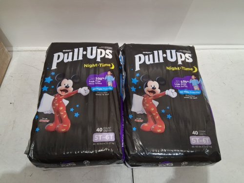 80PK BOY'S HUGGIES PULL-UPS - SIZE 5T-6T (46-60LB) - MICKEY MOUSE PATTERN (MODEL: 54859) image 3