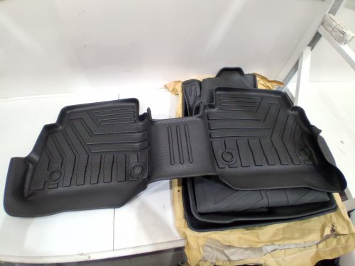 4PC All Weather Floor Mats AND CARGO LINER - COMPATIBLE WITH 2026 MAZDA CX-5 MODELS - BLACK image 4