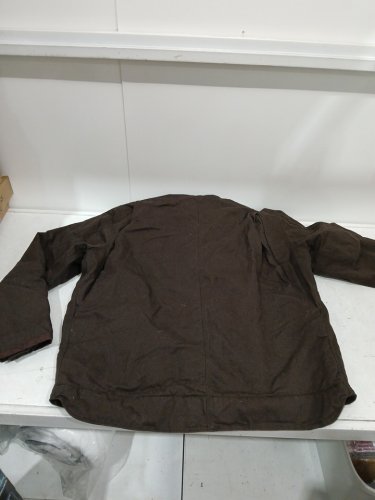 MEN'S CARHARTT RELAXED FIT WASHED DUCK SHERPA LINED UTILITY JACKET -2xl tall - black - (style: 0j3826-m) image 3
