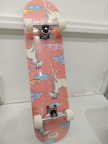 Annee Complete Skateboard for Beginners - 31" x 8" - Pink Unicorns image 3