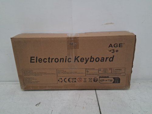M SANMERSEN PIANO KEYBOARD FOR BEGINNERS - ELECTRONIC 37 KEY PIANO - BLACK (MODEL: BF-525A) image 2
