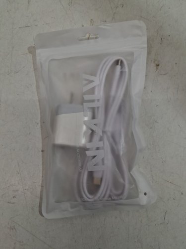 ailkin dual-port wall charger with 2 cables - 12v - white image 4
