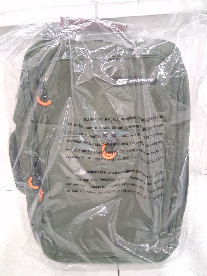 Graphite Metamorph Backpack for travel - 8" - green/orange (model:gra10010) image 2