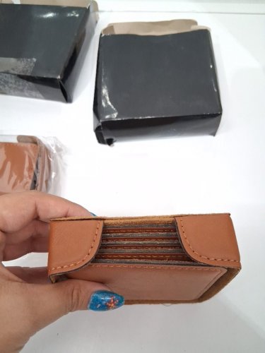 2 (5pk) laser engravable faux leather leatherette coasters - 4" x 4" - rawhide brown (Model: GFT282) - (10 total) image 3