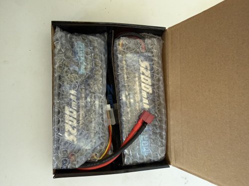 2PK ZEEE POWER 2s lipo BATTERY high quality rc car batteries-  5200mah image 3