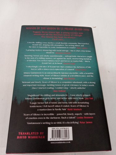 (Hardcover) Scars of Silence by Johana Gustawsson & translated by David Warriner image 3