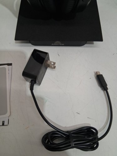 Ansten Wireless TV Headphones with RCA and Optical Connectors - Black (Model: AS60) image 4