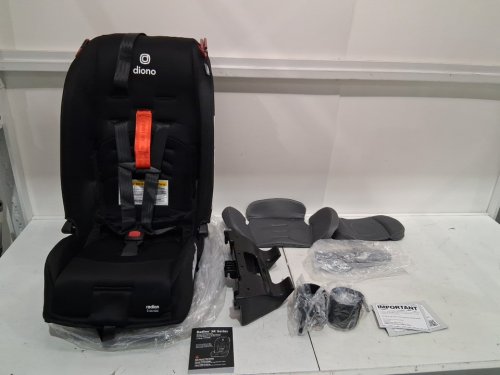DIONO RADIAN 3R 3-IN-1 CONVERTIBLE REAR AND FRONT FACING CAR SEAT - 10 YEARS - JET BLACK (MODEL: 50640-NA-01) image 3