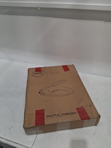 garvee non-electric round elongated bidet toilet seat with dual self-cleaning nozzles- white (model: pls-335bhgpx) image 2