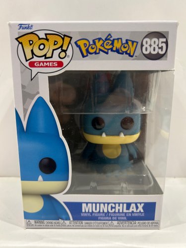 Funko pop! Games: pokemon - munchlax vinyl figure (#885) image 2