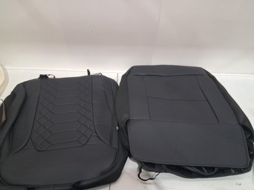 F150 Front Seat Covers Ford 2015-2026 F150 SuperCrew & 2017-2026 F250/F350/F450 - black image 3