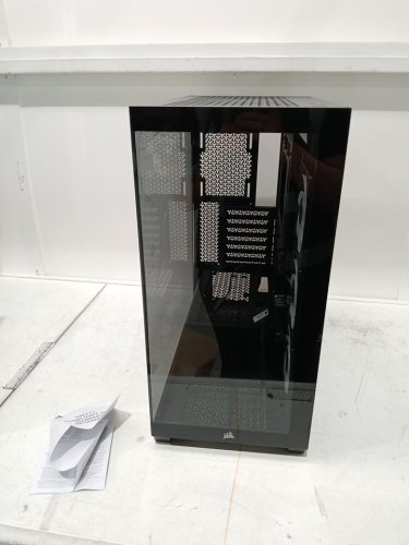 CORSAIR mid-tower pc computer case - black (model: 3500X RS-R ARGB) image 4