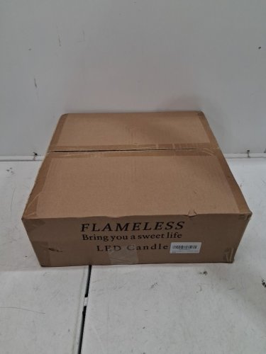 24pk flameless led candles with remotes - grey image 4