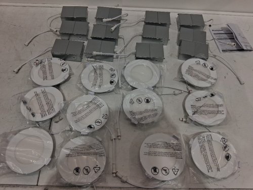 12PK Luminus ELITE LED Recessed Panel Light Kit with Integrated Junction Box (MODEL:5850009) image 4