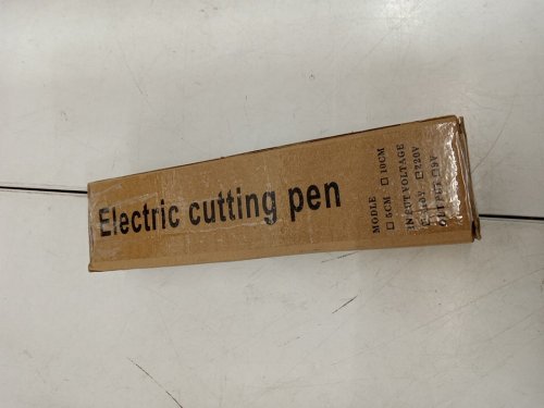 PORTABLE SECURITY ELECTRIC FOAM CUTTING PEN - HOT WIRE CUTTER- 30 WATTS - black image 2