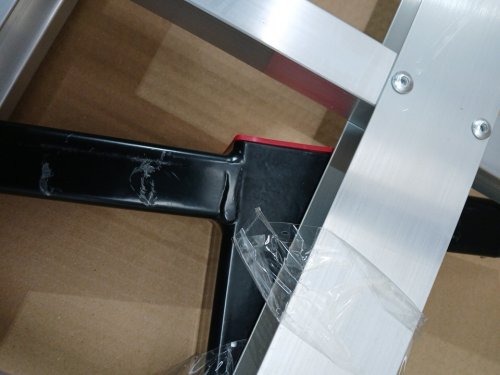 MaxxHaul Trailer Hitch Mount Aluminum Cargo Carrier - 49" x 22" x 7" - silver (model: 70108) image 5
