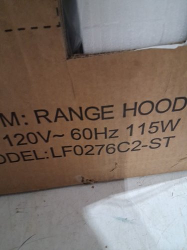 AAOBOSI UNDER CABINET RANGE HOOD - 30" - 120V - 60HZ - 115W - SILVER (MODEL: LF0276C2-ST) image 3