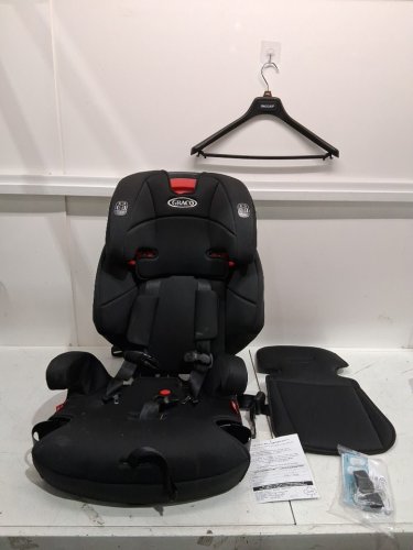 GRACO C20 TRANZITIONS 3-IN-1 HARNESS BOOSTER CAR SEAT - 100LBS MAX/CAP - BLACK (MODEL: 2035724) image 4