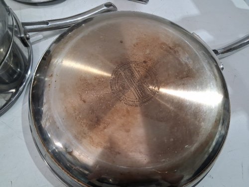 10PC Kirkland Signature pots and pans cookware set- stainless steel (model: 119338) image 14
