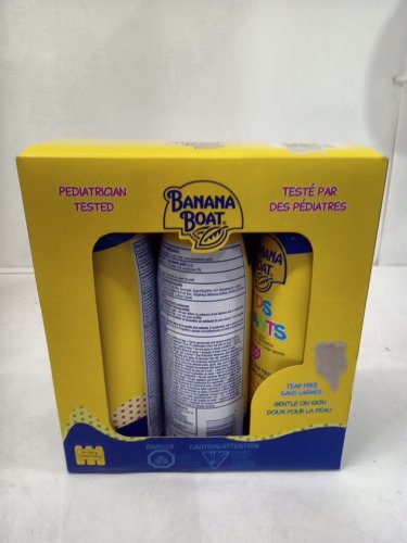 3pk banana boat tear free spray sunscreen spf 50+ - 226g each - YELLOW (MODEL: 1745131) image 2
