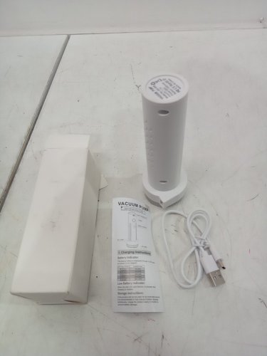cordless Electric Pump for Vacuum Storage Bags - white (model: sg-508) image 2