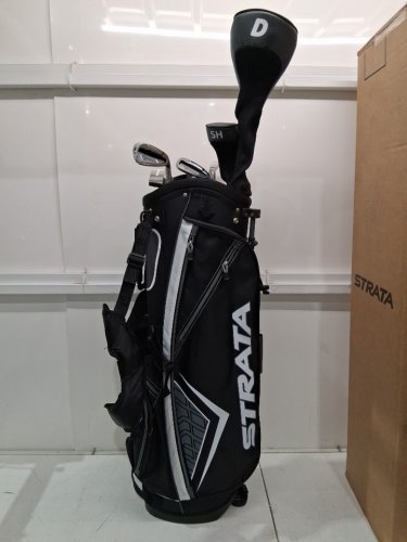 9pc Callaway Golf Strata Intro golf set - Regular Flex - Right Hand - black/Grey (MODEL: b0b9p35nlh) image 4