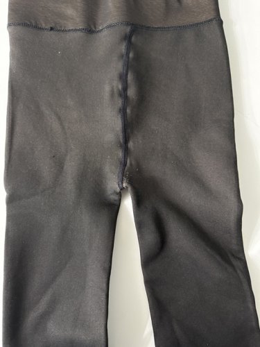 WOMEN'S HALSTON SHEER ILLUSION FOOTED TIGHTS - DOUBLE LAYER WITH FLEECE LINING -  SMALL (MODEL: 1925490) image 3