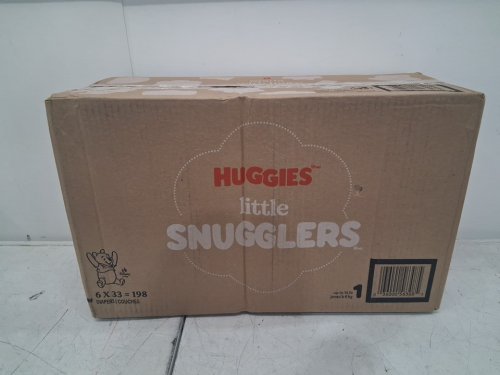198PK HUGGIES LITTLE SNUGGLERS BABY DIAPERS - SIZE 1 (UP TO 14LB) - DISNEY WINNIE THE POOH (MODEL: 56308) image 2