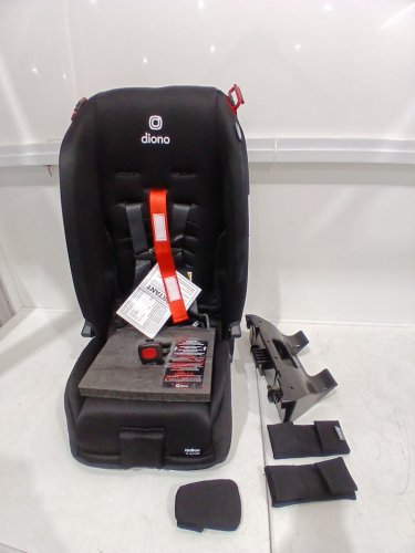 DIONO RADIAN 3R 3-IN-1 CONVERTIBLE REAR/FORWARD FACING CAR SEAT FOR UPTO 10 YEARS - 120LBS CAP - JET BLACK (MODEL: 50620-NA-01) image 4