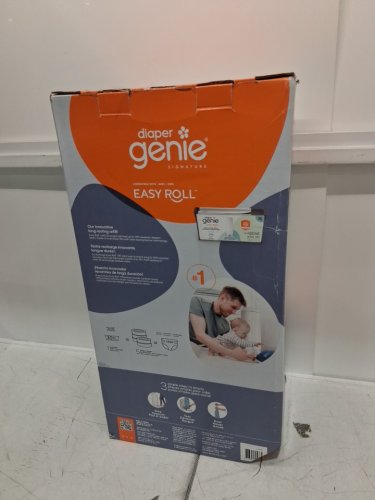DIAPER GENIE SIGNATURE PAIL EASY ROLL WITH REFILL BAGS - WHITE (MODEL: ‎I000602) image 2