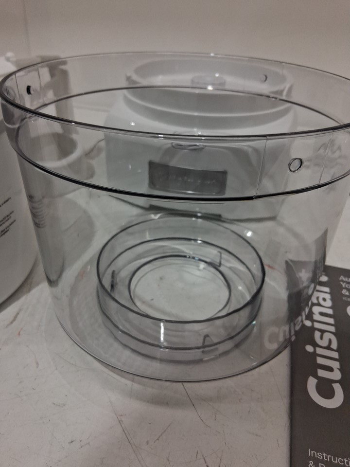 CUISINART ICE CREAM FROZEN YOGURT and SORBET MAKER - 1.4L - WHITE (MODEL: ICE-21C) image 5