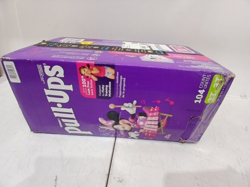 104PK GIRL'S HUGGIES PULL-UPS disposable POTTY TRAINING PANTS - 2T-3T (16-34LBs) - DISNEY JUNIOR MINNIE mouse (style: 5408904) image 2