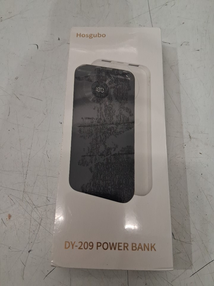 hosgubo usb-C power bank with digital display- 1000mah - black (model: dy-209) image 2