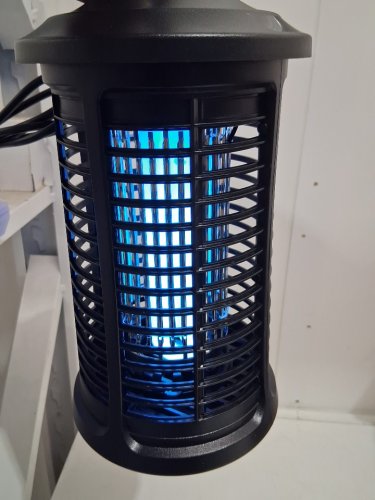 ELECTRIC WATERPROOF HIGH POWERED MOSQUITO ZAPPER - 4200V - BLACK (MODEL: HXMW-1) image 4