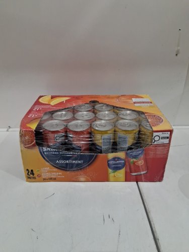 23PK  Sanpellegrino Naturali Italian Sparkling Drinks - 330ML - Lemon/Orange image 2