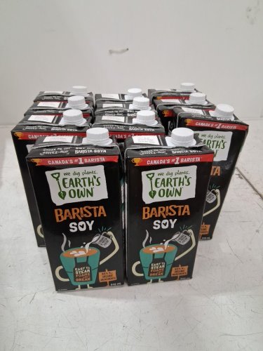 11PK EARTH'S OWN BARISTA SOY MILK CARTON - 956ML EACH image 3