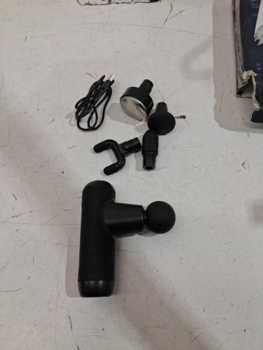 Mini Percussion Compact Deep Tissue Massage Gun - 7" - black (model: C2503020425041000) image 2