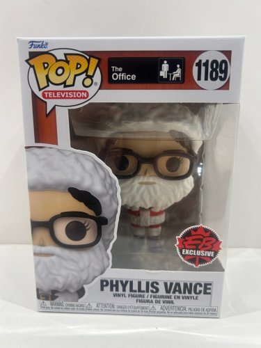 Funko pop! **eb exclusive** Television: the office - phyllis Vance vinyl figure (#1189) image 2