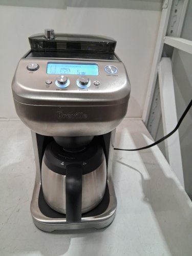 BREVILLE THE GRIND CONTROL DRIP COFFEE MAKER - 12 CUPS - SILVER (MODEL: BDC650BSS) image 4