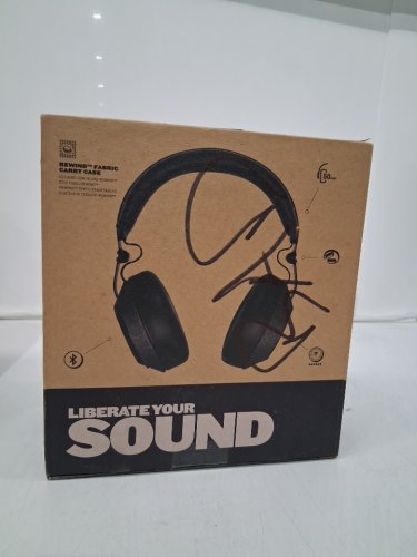 House of Marley Liberate XLBT BLUETOOTH On-ear FOLDING Headphones WITH Mic - Black (Model: EM-FH041-MIB) image 2