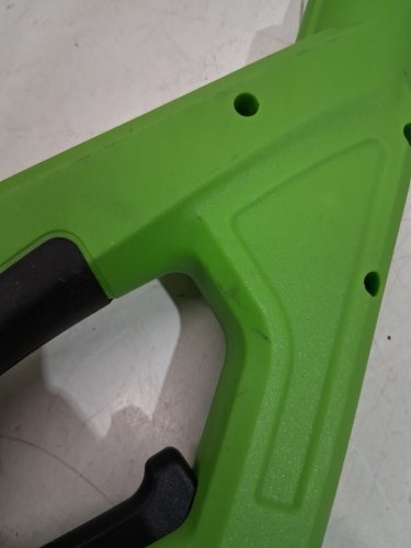 CORDLESS ELECTRIC WEED WHACKER/TRIMMER WITH BATTERIES & CHARGER - 21V - GREEN image 2