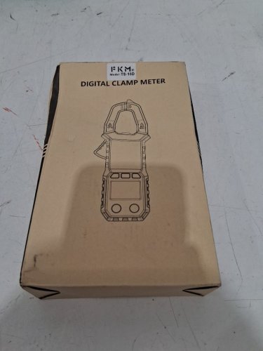 FKM Digital AC/DC Amp Clamp Meter Tester - Grey / Black (Model: TS-18D) image 2
